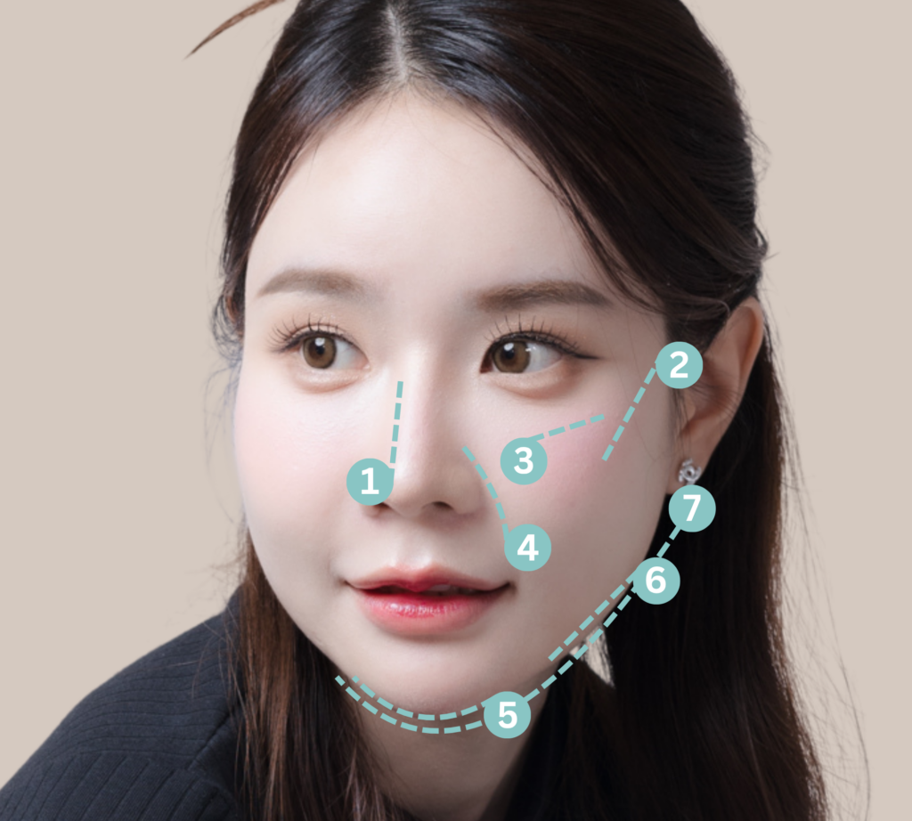 3d facial implants face contouring the plus plastic surgery seoul south korea